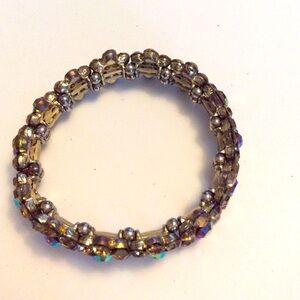 Bracelet gorgeous stretchy beaded vintage bjr